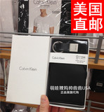 美国代购正品Calvin Klein凯文克莱CK男士短款两折钱包钥匙扣直邮