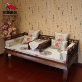 古典刺绣中式罗汉床垫子/红木沙发坐垫/实木沙发垫/婚庆/木沙发垫