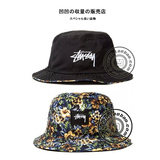 【双面戴】STUSSY 男女款 日本韩国帽子潮  字母 遮阳渔夫帽盆帽