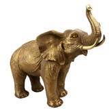 饰品开光纯铜大象摆件大号纯铜风水招财象办公室装饰礼品摆设
