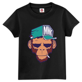 梦想巴士2016猴年MNK猴子夏装新品卡通印花短袖T恤男女 YNCP 125