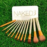 NAKED3代化妆刷套装12支初学者羊毛动物毛全套眼影刷彩妆工具包邮