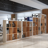木质组合文件柜资料柜书柜书架置物格子柜储物展示柜办公室隔断柜