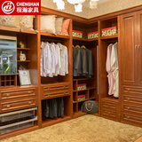 上海定做实木整体衣柜衣帽间定制家具移门推拉门板式三门卧室木质