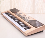 dh 37键手工木制质儿童多功能电子琴钢琴播放带凳子麦克风