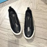 韩国代购男鞋潮牌运动休闲滑板鞋日系复古时尚平底鞋真皮鞋男