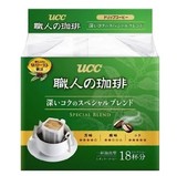 分区包邮16年12月UCC 日本挂耳咖啡滴滤式职人咖啡(深厚浓郁)18袋