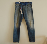专柜正品Amani jeans 原价3200渐变色男款牛仔裤U6J46-9M突尼斯制
