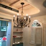 美式吊灯复古欧式楼梯客厅餐厅卧室灯乡村地中海法式北欧创意灯具