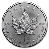 加拿大 2016 枫叶普制银币 1盎司  现货