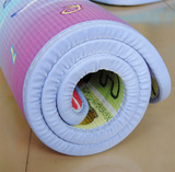2cm加厚整体式爬行垫3个月双面地垫拼图折叠游戏毯立体爬行垫包邮