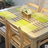 餐桌 实木 松木 田园 钢化玻璃 线条 饭桌 特价