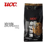 UCC悠诗诗炭烧咖啡豆日本原装进口深度烘焙现磨黑咖啡 500g