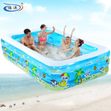 诺澳婴儿童充气游泳池家庭大型超大号海洋球池加厚戏水池成人浴缸