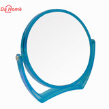 大熊优品 新款 欧式进口塑料化妆镜 台式双面镜 美容镜子 梳妆镜