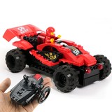 新品益智拼装积木玩具遥控车汽车儿童智力玩具赛跑车模型男孩礼物