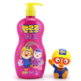 韩国进口 pororo小企鹅 宝露露儿童洗发护发沐浴三合一 松喷水枪