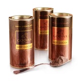 进口高迪瓦GODIVA歌帝梵黑巧克力热可可粉罐装 冲饮烘焙生日礼物