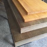 定做松木吧台板餐桌板面家具板面实木板原木厚木板会议办公桌面