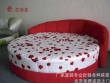 北京直送 圆床垫 软席梦思弹簧床垫 1.3/1.5/1.8米 单人双人床垫