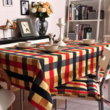 米乐 地中海风格 全棉桌布布艺欧式加厚桌布桌布台布餐桌布盖巾