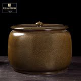 景德镇陶瓷器摆件大号茶叶罐普洱七子饼茶盒 储茶罐 茶饼罐储物罐