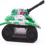铁皮发条 铁皮坦克 80后经典 怀旧玩具 复古上链 玩具 老铁皮玩具