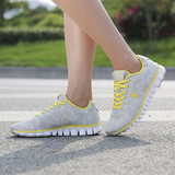正品牌乔丹女鞋跑步鞋夏季运动鞋网面透气休闲鞋学生旅游鞋子灰色