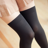 个性假大腿连裤袜常规丝袜女日系假高筒过膝拼接黑色性感打底袜子