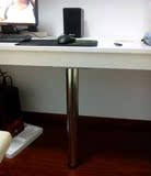 办公桌可台脚不锈钢桌腿电脑书桌餐桌支脚家具支撑脚可调节吧台柱