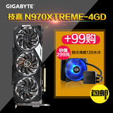 Gigabyte/技嘉 N970XTREME-4GD高端玩家游戏显卡gtx970萤火虫信仰