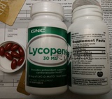 美国GNC天然优质番茄红素软胶囊Lycopene30mg原装进口男精子质量