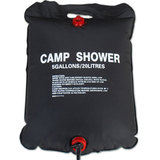 包邮户外野营太阳能沐浴袋20L淋浴袋洗浴袋水袋便携式洗澡热水袋