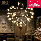恒爵moooi后现代简约别墅客厅餐厅灯北欧创意艺术叶子设计师吊灯