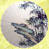 竹石图7|古典油纸伞|防雨防晒|工艺伞批发|中国雨伞|日式和风伞