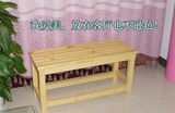 宜家实木凳子松木长凳多功能换鞋凳可定做桑拿浴室凳休闲凳床尾凳
