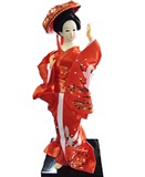 日本人偶-和服歌舞妓仕女人形布娃娃日本特产 橱柜装饰品艺术摆设
