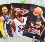 Allen Iverson阿伦艾弗森海报写真套装8张 NBA篮球明星艾佛森周边
