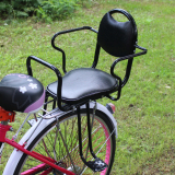车儿童宝宝座椅后置电动车座小孩子学生安全单车后坐加厚加粗自行