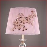 欧式水晶台灯结婚礼物创意床头灯卧室台灯时尚装饰粉色客厅台灯