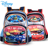迪士尼书包小学生男1-3一年级儿童卡通汽车护脊背包6岁男童双肩包