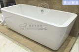 特价促销佛山制造现代独立式长方形浴缸亚克力浴缸1.6米/1.7米热