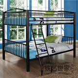 14新款子母床上下铺 床儿童 高低床双层母子床铁架 高架 双人铁床