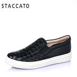 STACCATO/思加图秋季专柜同款牛皮女单鞋（编织）9UI24CM5
