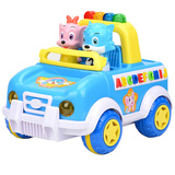 儿童7岁3岁9岁2岁4岁5岁小巴士宝宝早教婴儿玩具音乐汽车模型