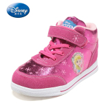 Disney/迪士尼2015冬新款魔术贴低筒短靴 平跟舒适儿童鞋系带女鞋