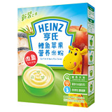 Heinz/亨氏 鳕鱼苹果营养米粉 6-36个月 225g/盒