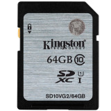 包邮正品金士顿SD卡64G内存卡 Class10高速单反数码相机存储卡64G