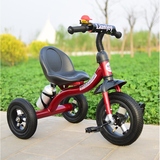脚踏车充气车轮宝宝童车加大座椅三轮自行车ii2- 7岁三轮车儿童