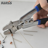 IWS-250多功能路亚钳 钢丝绳导线压接钳 SO剪丝钳不锈钢海钓专用